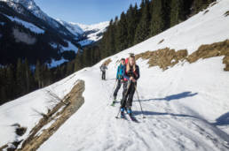 Skitour Oberlandhütte Durachel Kogel