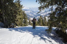 Skitour Oberlandhütte Durachel Kogel