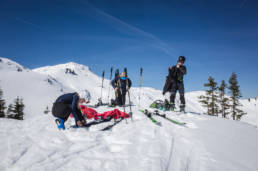 Skitour Oberlandhütte Durachel Kogel