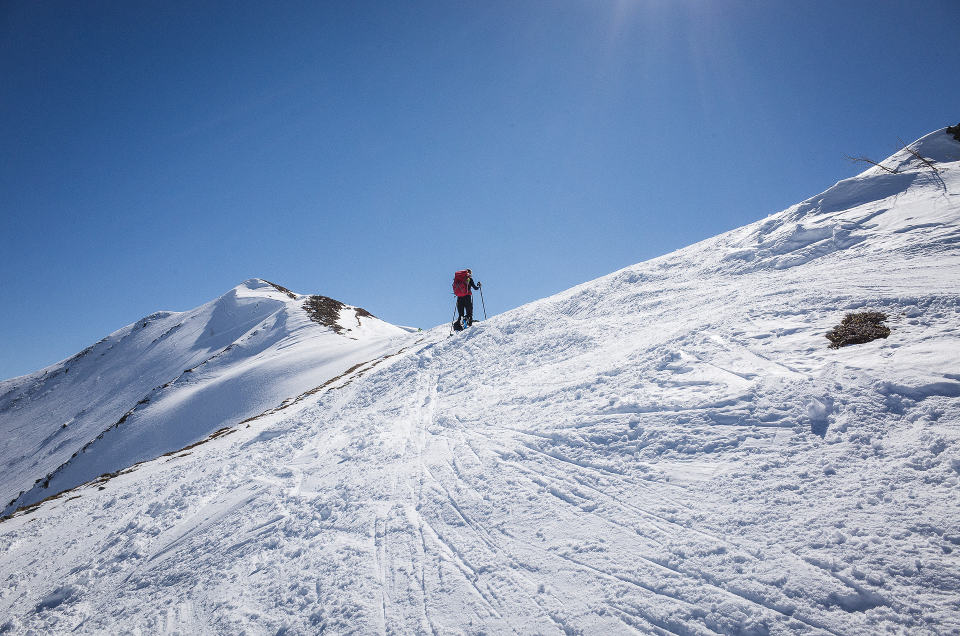 Skitour Oberlandhütte Schwarzkogel
