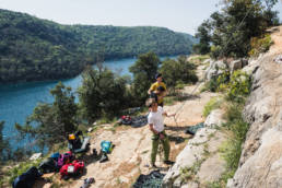 Sportklettern Rovinj Limski Kanal