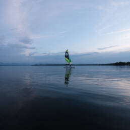 Katamaran Segeln Nordbad Tutzing