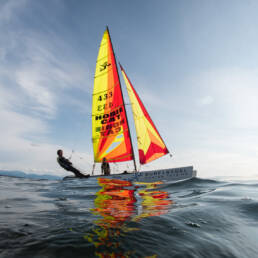 Katamaran Segeln Nordbad Tutzing