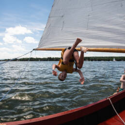 Ammersee Segelschule Gaffelkutter