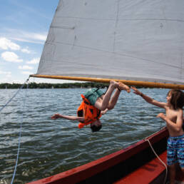 Ammersee Segelschule Gaffelkutter