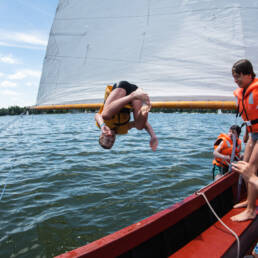 Ammersee Segelschule Gaffelkutter