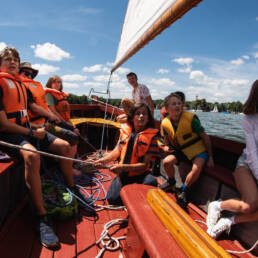 Ammersee Segelschule Gaffelkutter