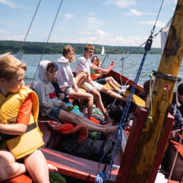 Ammersee Segelschule Gaffelkutter