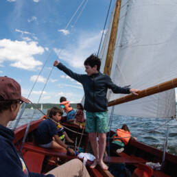 Ammersee Segelschule Gaffelkutter