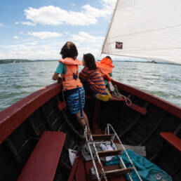 Ammersee Segelschule Gaffelkutter