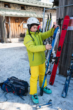 Skitouren Albert-Link-Hütte