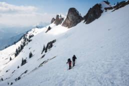 Skitouren Albert-Link-Hütte