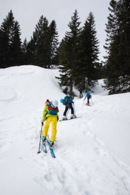 Skitouren Albert-Link-Hütte