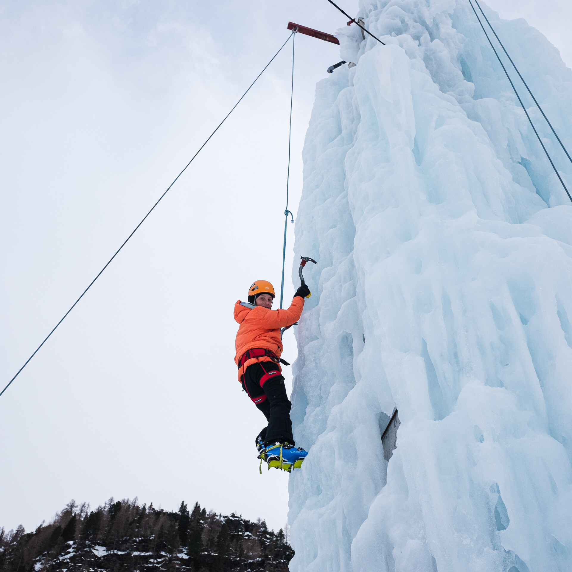 Eisklettern Sonnblickbasis Hohe Tauern Kolm-Saigurn