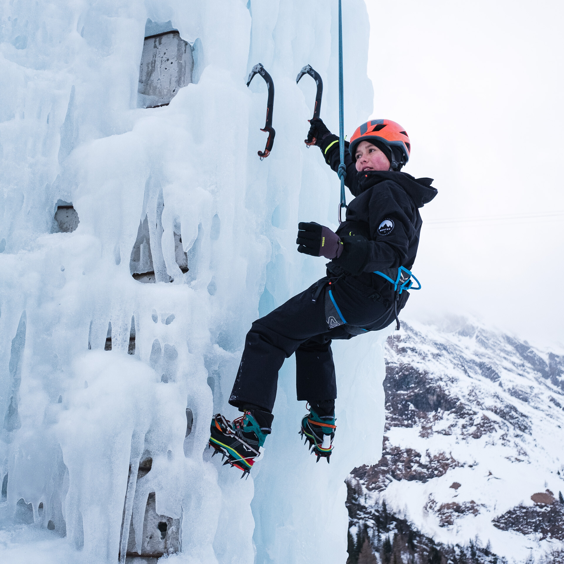 Eisklettern Sonnblickbasis Hohe Tauern Kolm-Saigurn