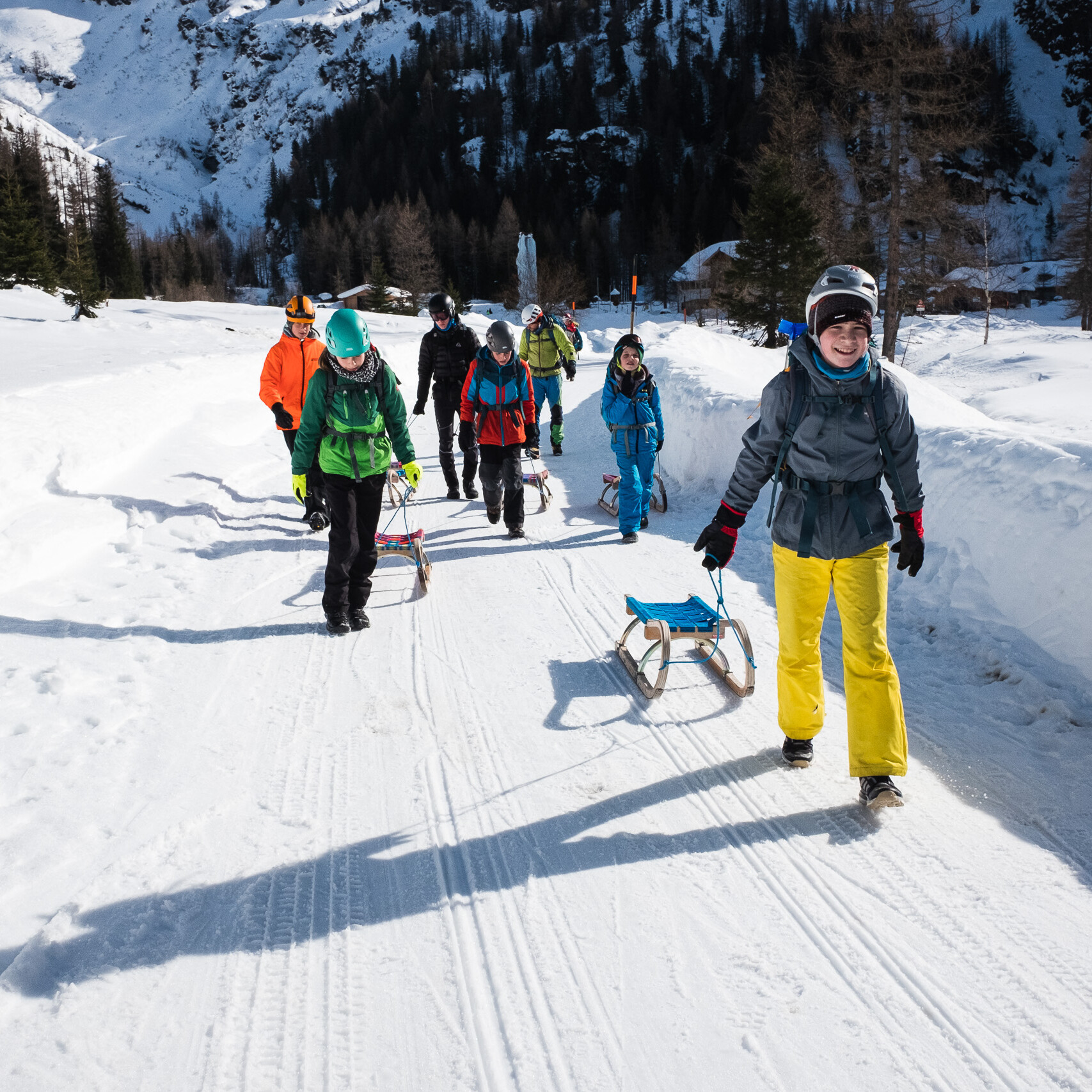 Eisklettern Sonnblickbasis Hohe Tauern Kolm-Saigurn