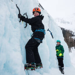 Eisklettern Sonnblickbasis Hohe Tauern Kolm-Saigurn