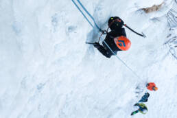 Eisklettern Sonnblickbasis Hohe Tauern Kolm-Saigurn