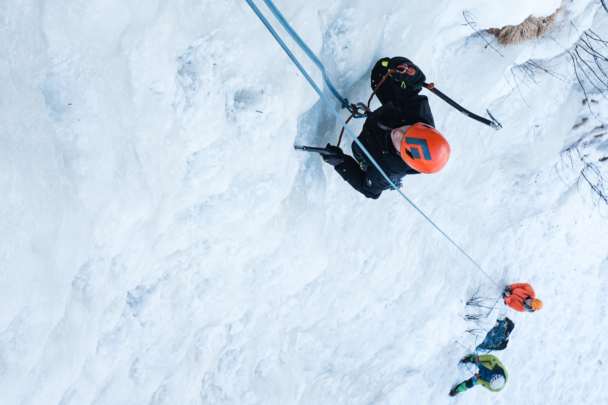 Eisklettern Sonnblickbasis Hohe Tauern Kolm-Saigurn