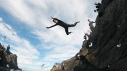 Tiree Cliff Jumping