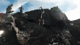 Tiree Cliff Jumping