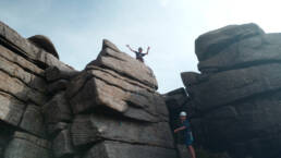 Tradklettern Stanage Edge Peak District