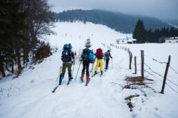 Skitour Gumpertsbergerhütte