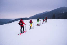 Skitour Gumpertsbergerhütte