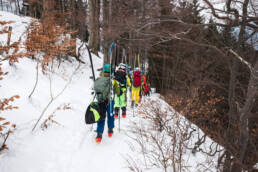 Skitour Gumpertsbergerhütte