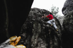 Bouldering Fontainebleau