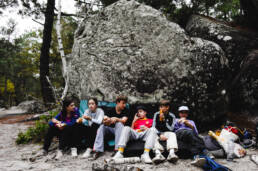 Bouldering Fontainebleau