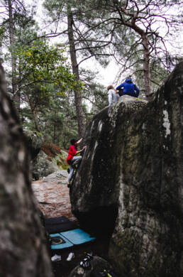 Bouldering Fontainebleau