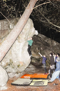 Bouldering Fontainebleau