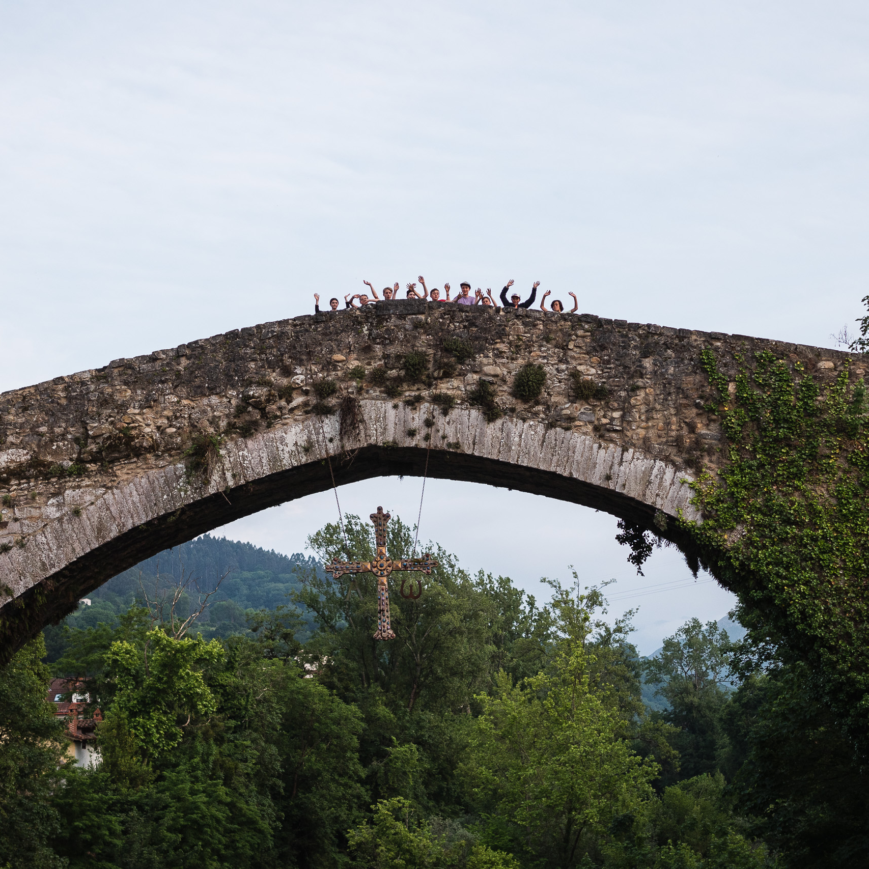 Brücke von Cangas de Onís