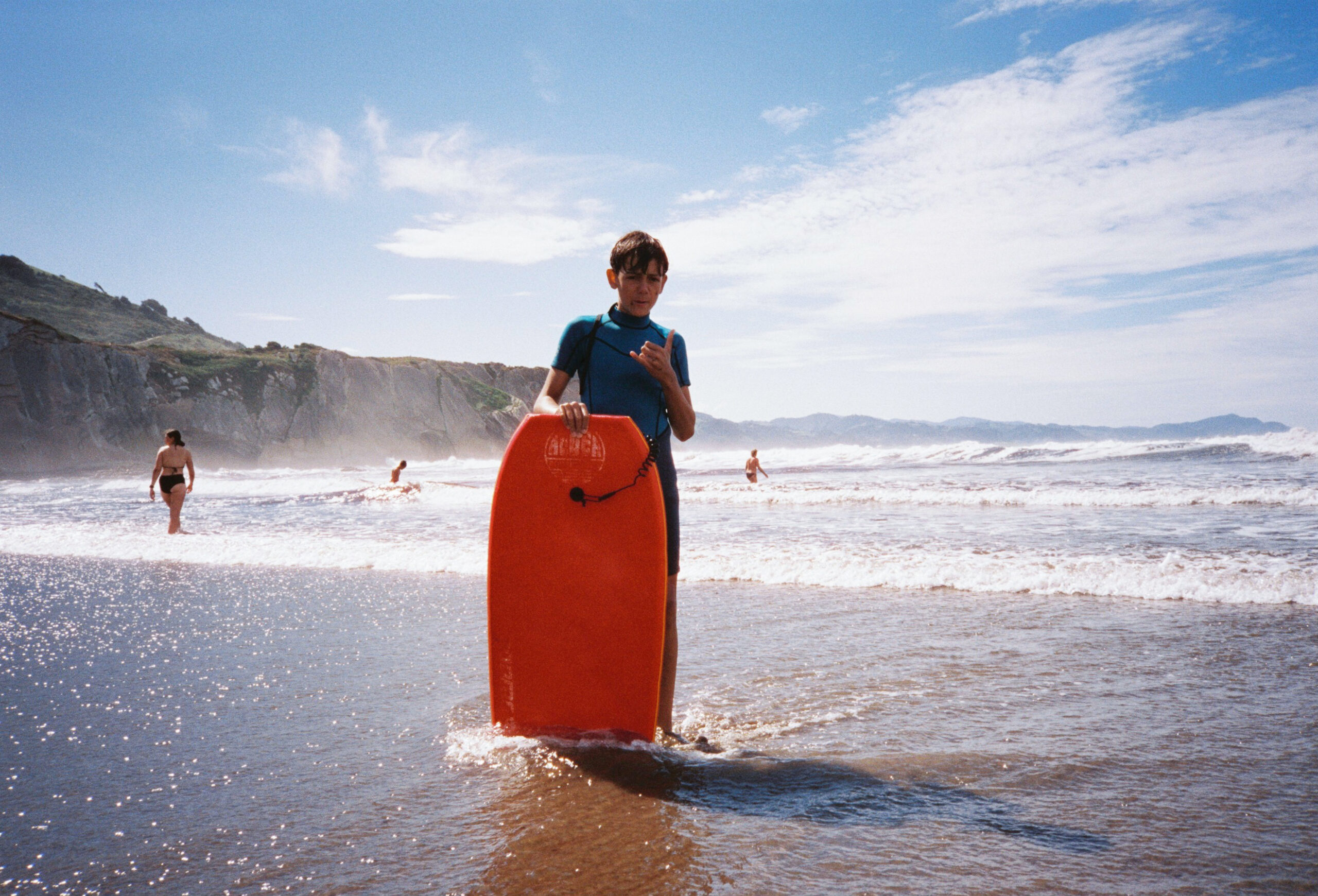 Surfing Zumaia