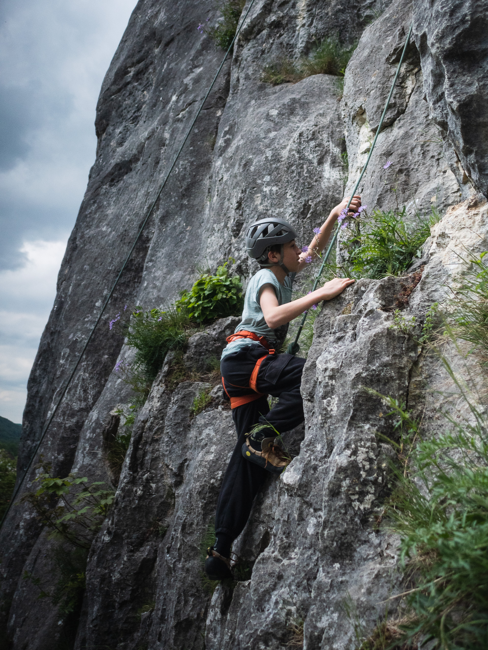 Klettern Altmühltal