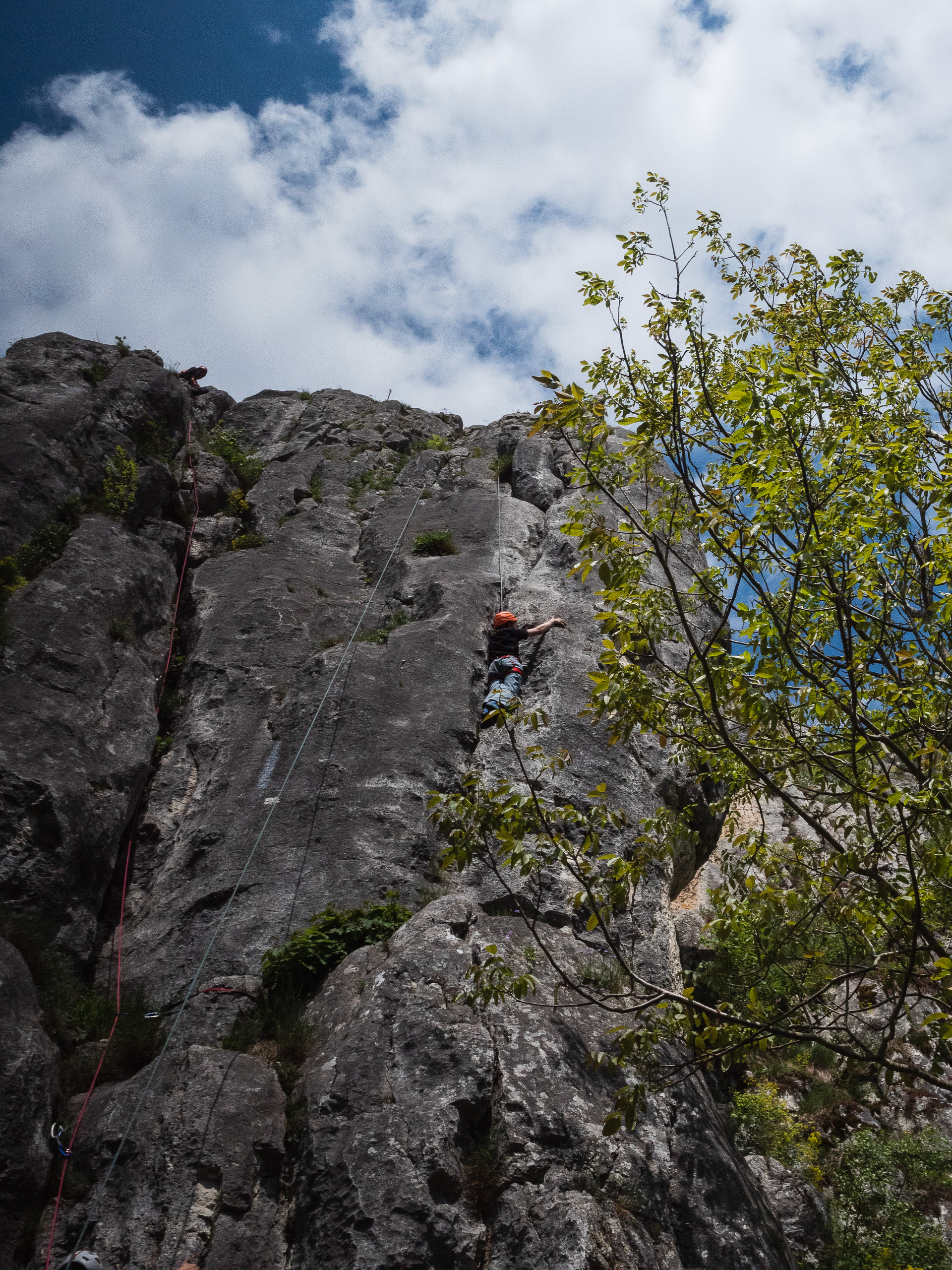 Klettern Altmühltal